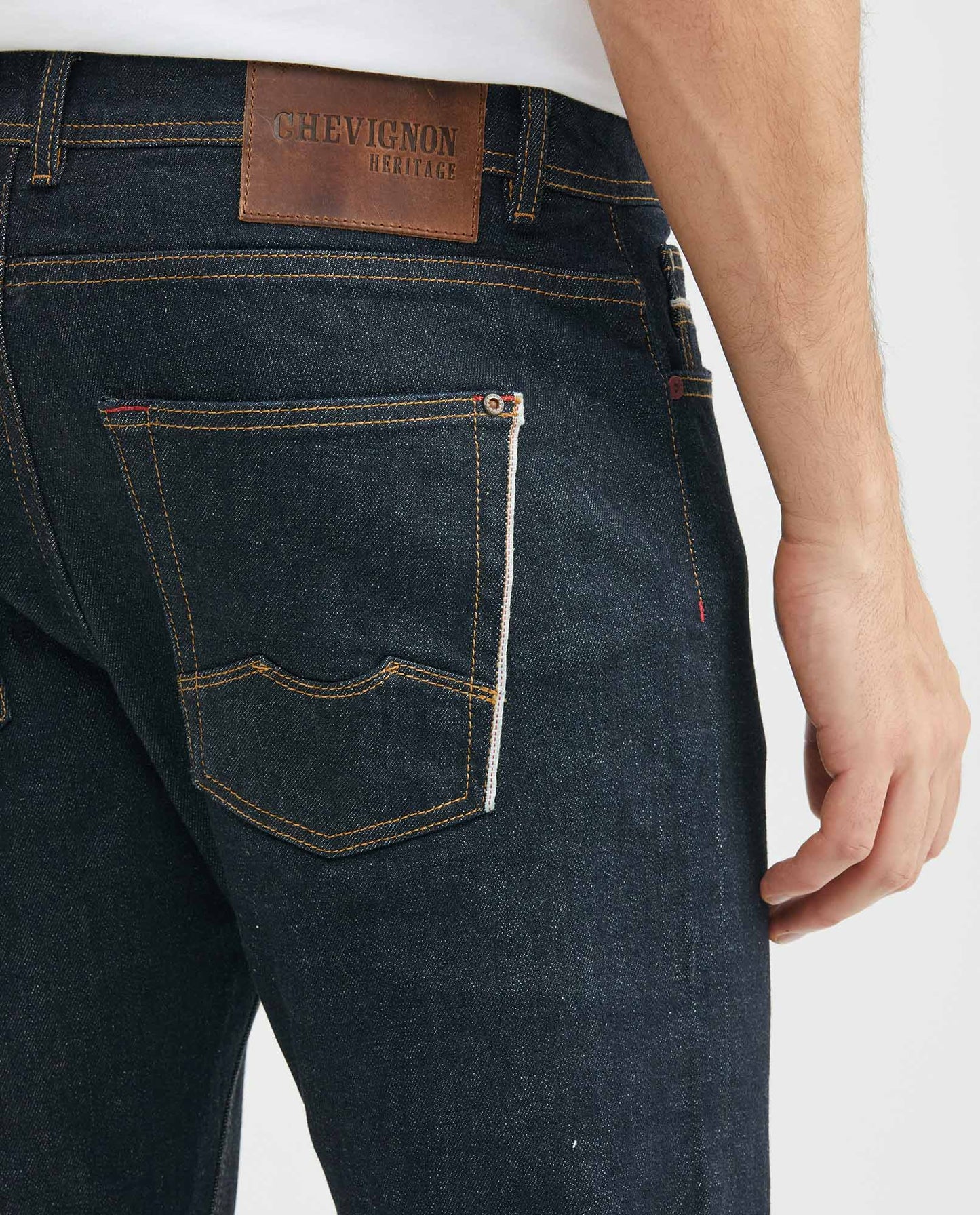 Men's Jeans Super Slim Fit, Rider, Super Slim Boot - Dark Ultra Heritage Blue - Blue - 5