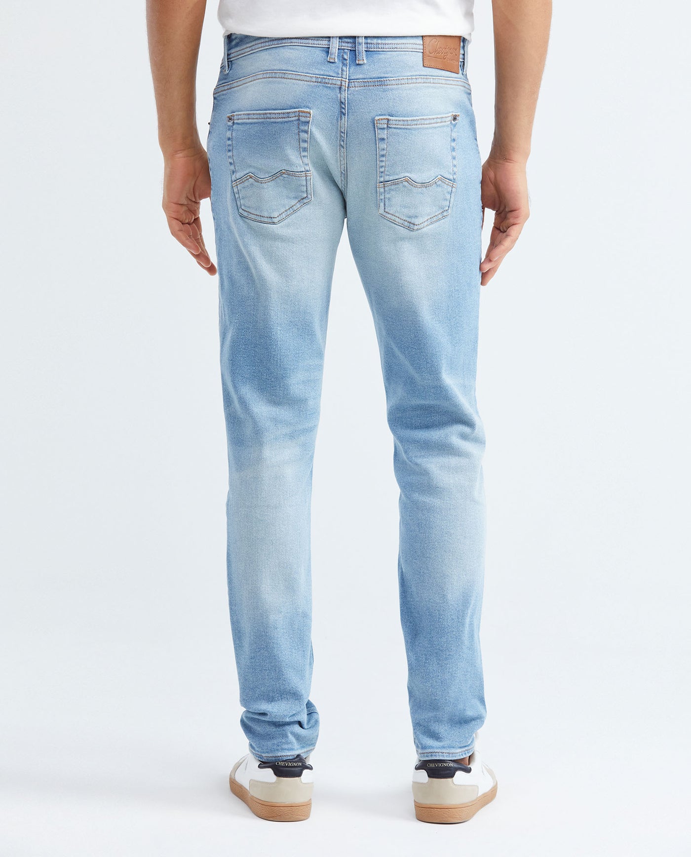 Jean for Men Super Slim Fit, Rider, Super Slim Boot - Light Blue - Blue 332F026 - 4
