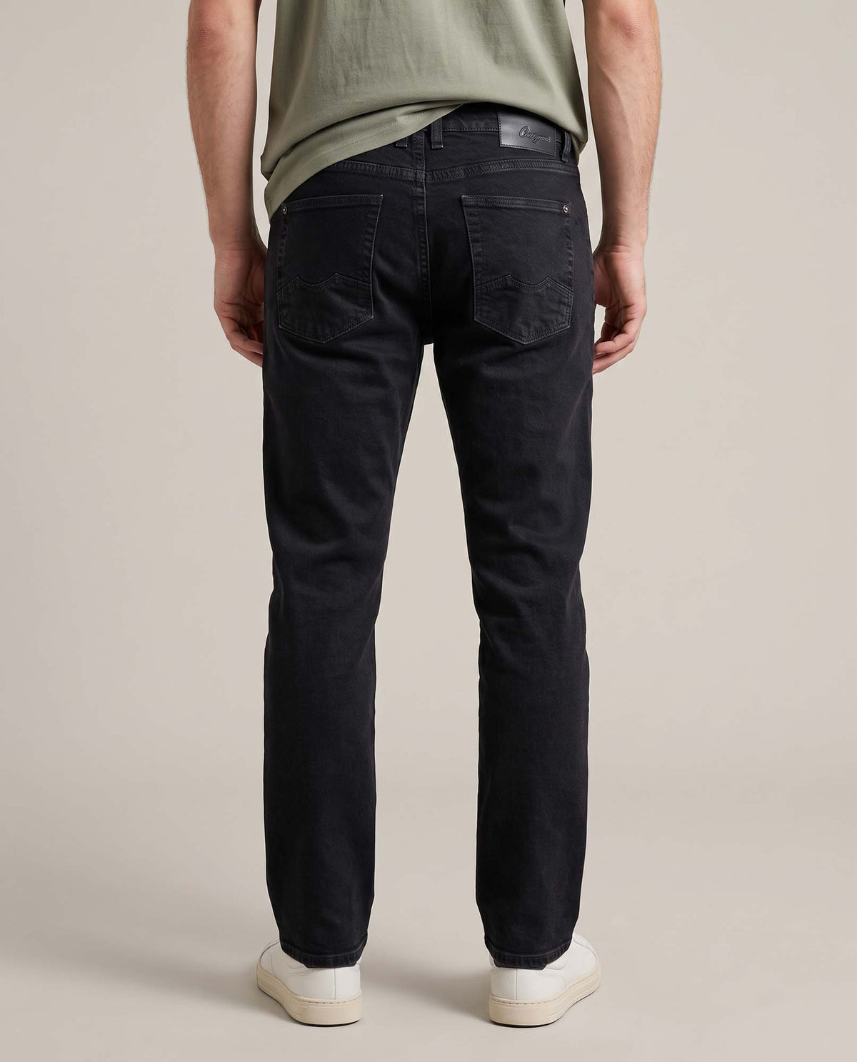 Men´s Black Straight Jeans - Black 63_335H004_NEG194004_5