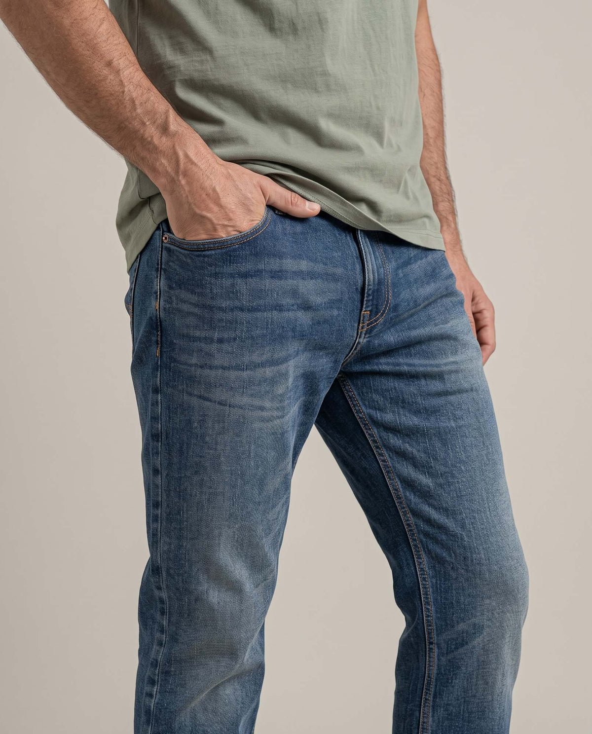 Men´s Straight Fit Jeans - Blue 63_335H009_AZU184140_3