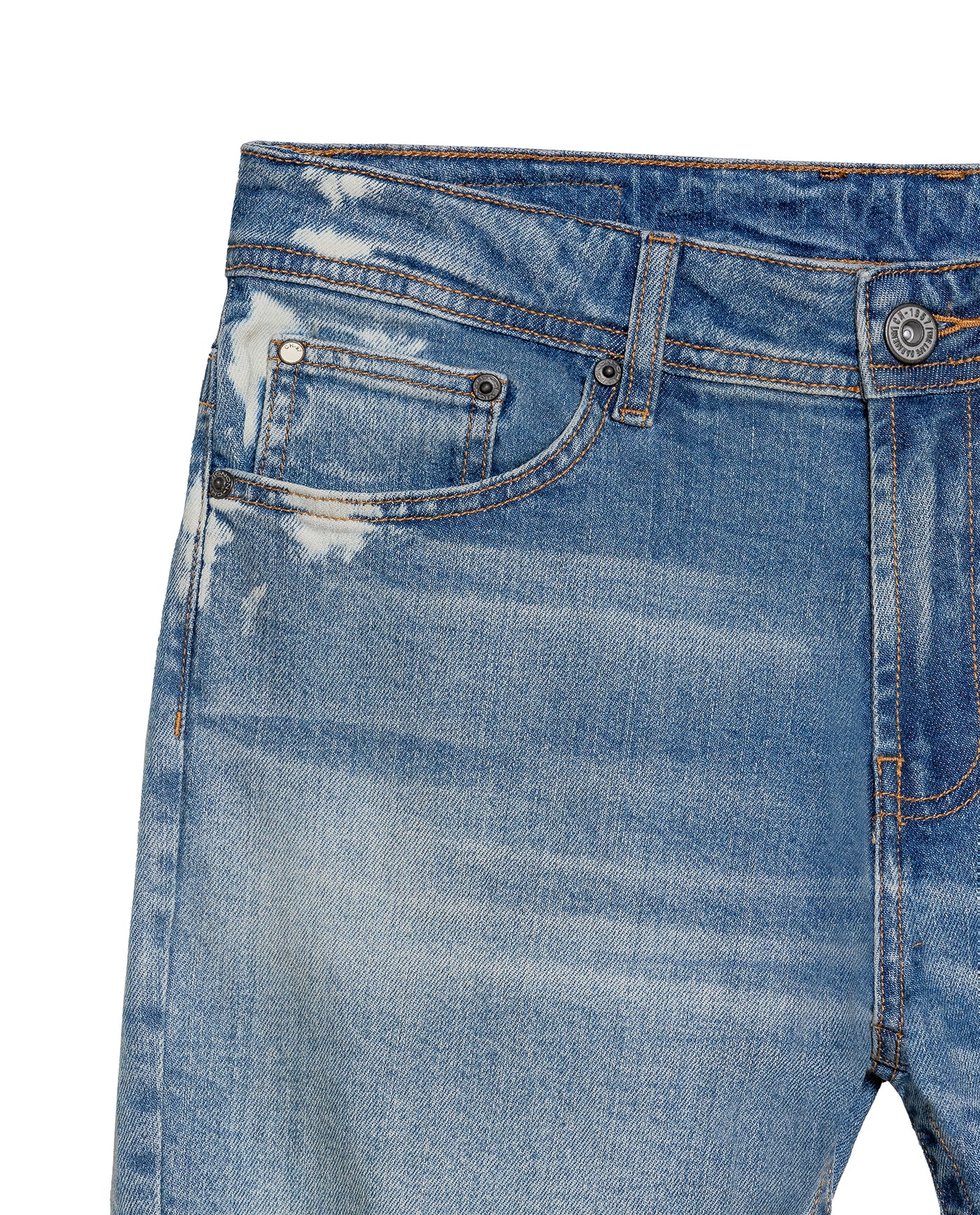 Men's Famous Light Wash Jeans in Cotton Stretch Blend Dockside 63_339G020_AZU154020_8