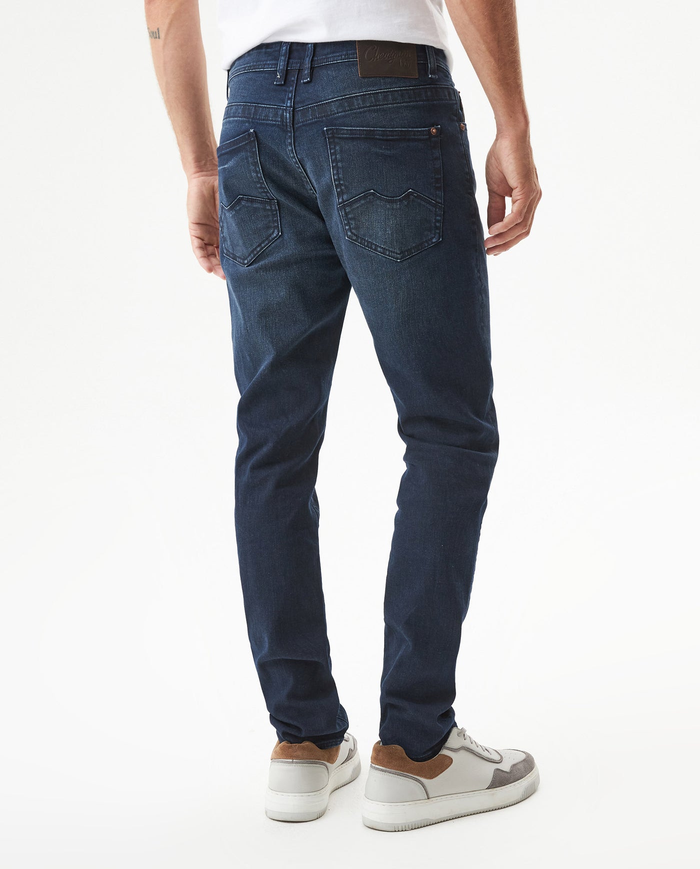 Men's Jeans, Dark Wash - Blue 339G022 - 5