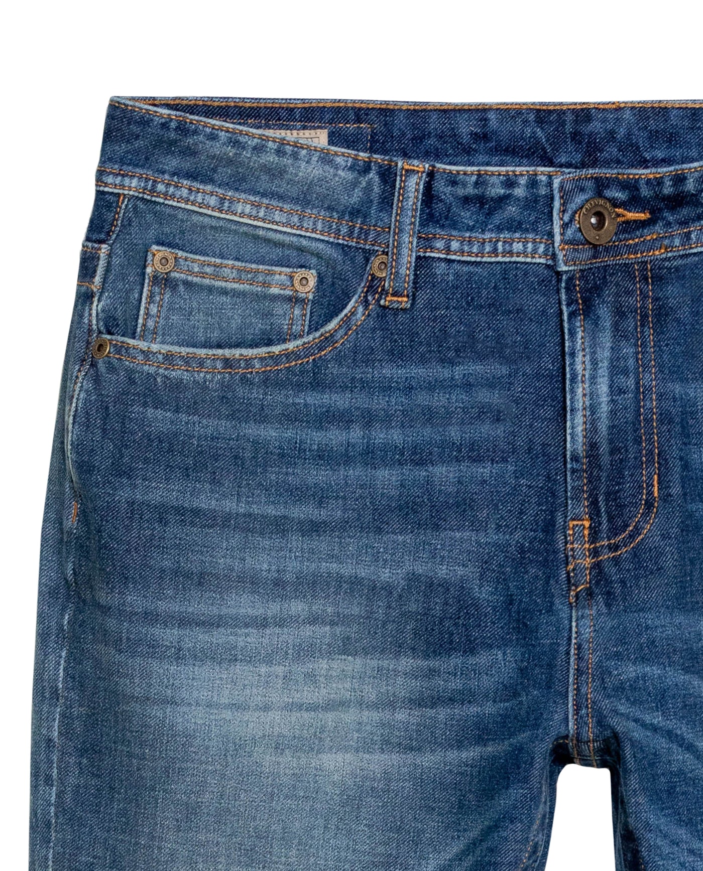 Men's Famous Medium Wash Super Slim Jeans in Cotton Blend Moonlight 63_339G024_AZU184140_8