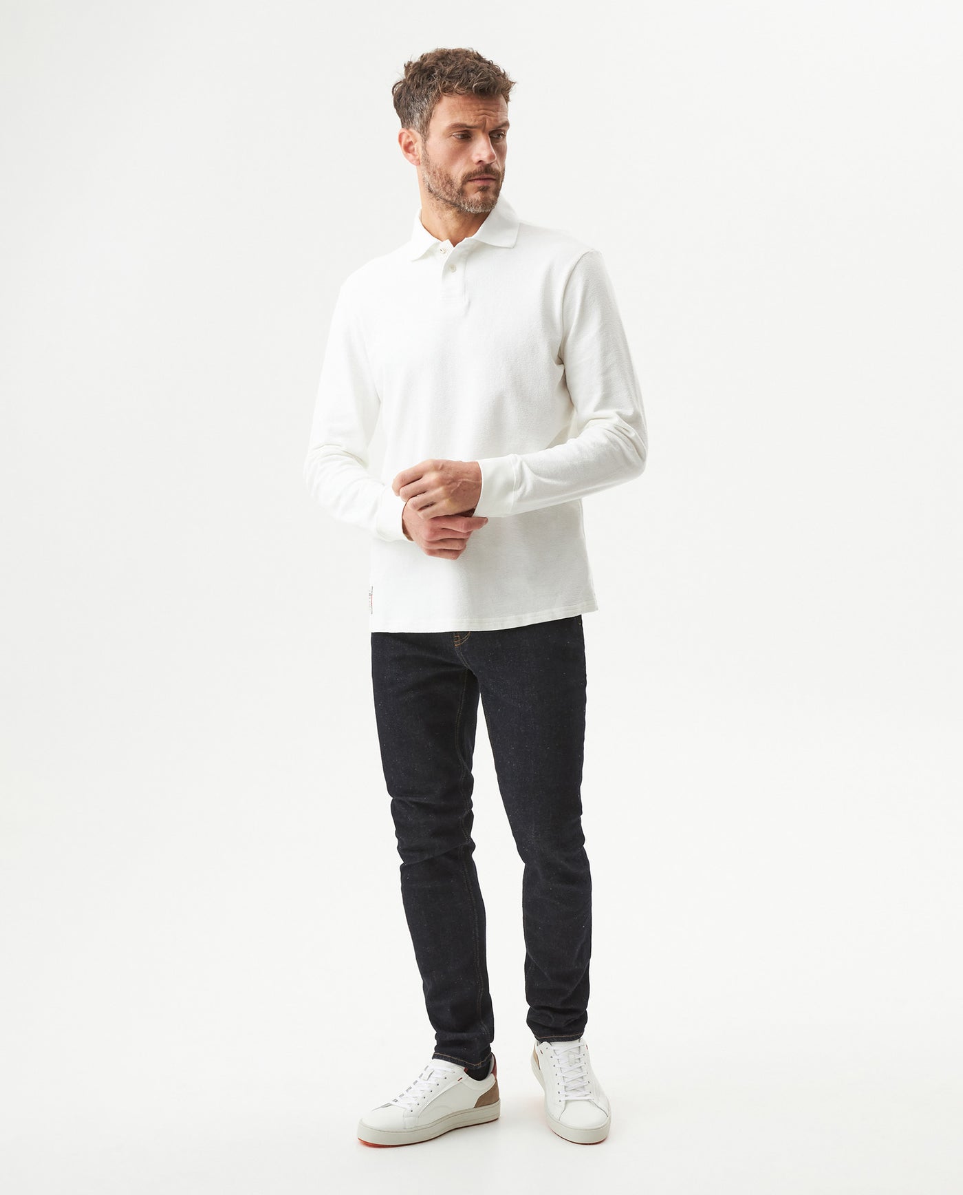 Men's Rider Ultra Dark Wash Skinny Jeans in Cotton-Polyester Blend Berth 63_339G033_AZU193924_0