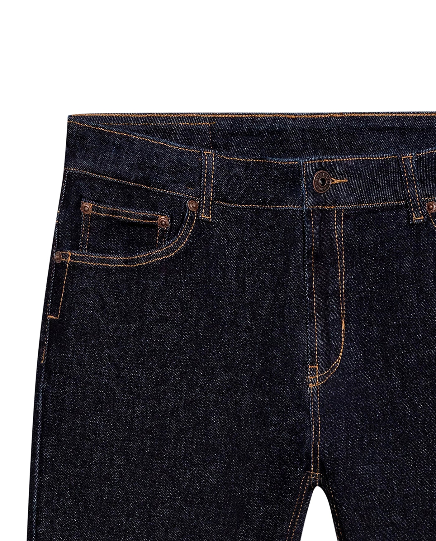Men's Rider Ultra Dark Wash Skinny Jeans in Cotton-Polyester Blend Berth 63_339G033_AZU193924_8