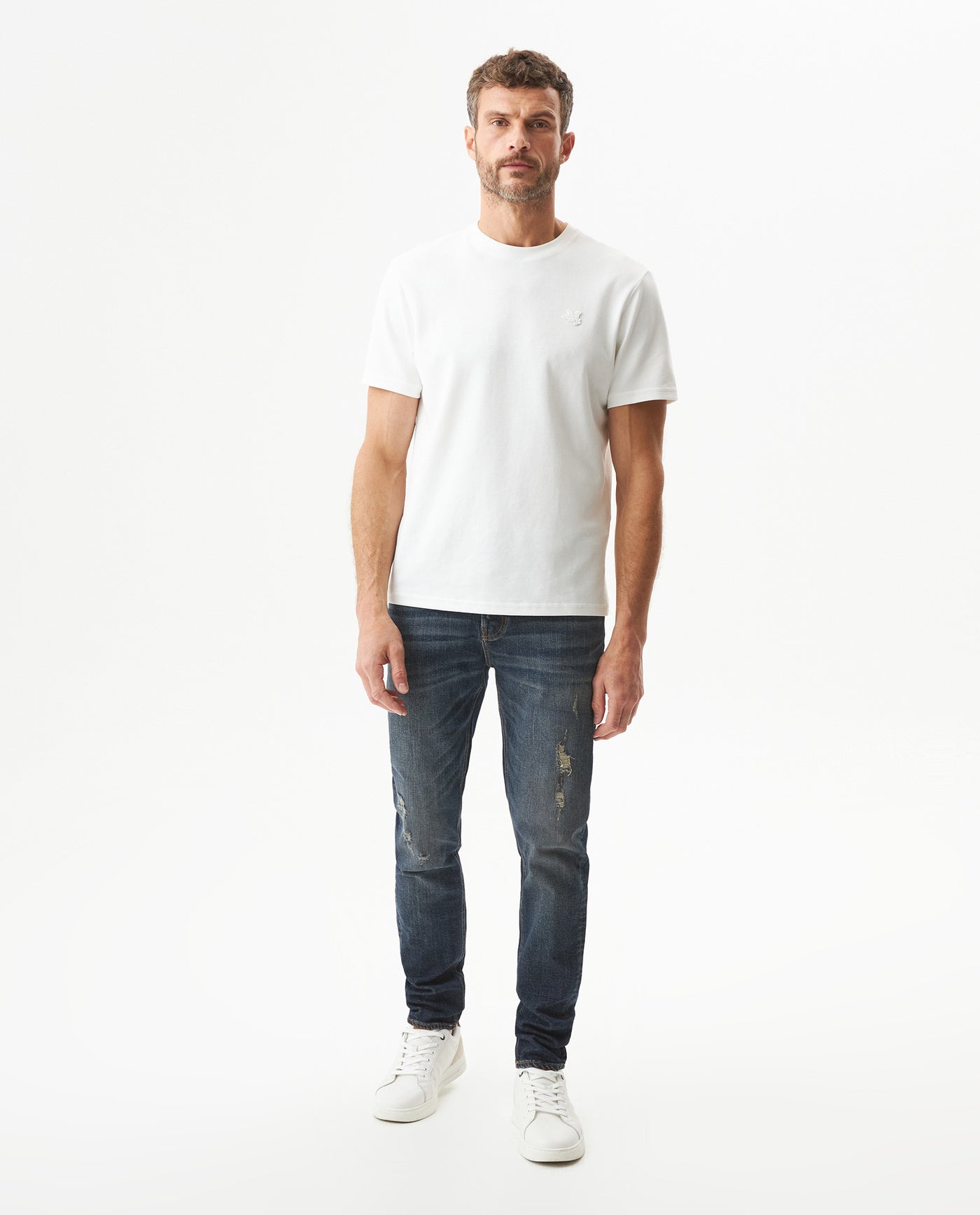 Men's Jeans, Rider Skinny Fit - Blue 339G044 - 2