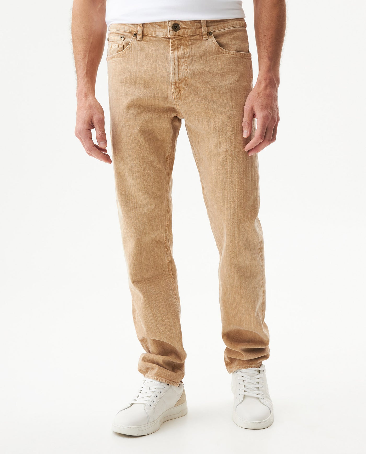 Men's Jeans, Morrison Slim Fit - Brown 339G052 - 1