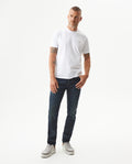 Men's Rider 5-Pocket Ultra Dark Skinny Fit Jeans in Cotton-Polyester Blend Gala