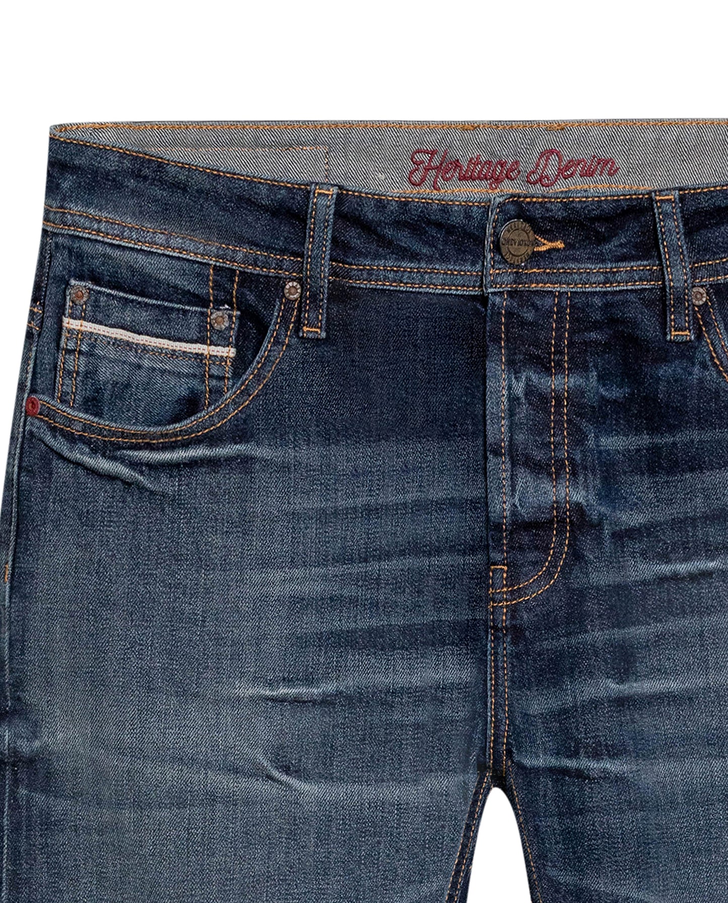 Men's Skinny Rider Jeans - Blue - 7