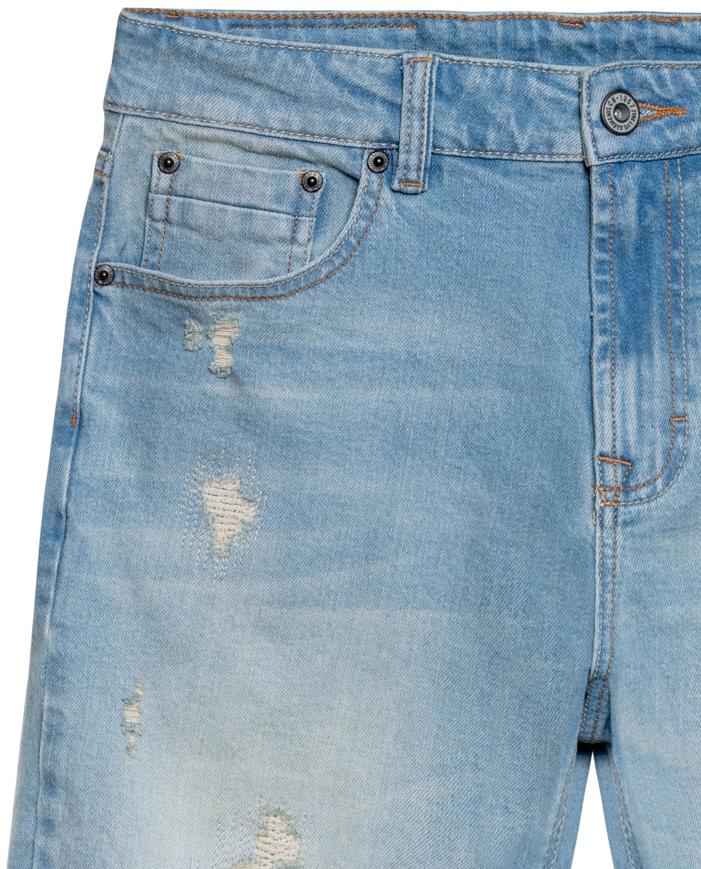 Men´s Denim Straight Shorts - Blue 63_352H000_AZU154020_7