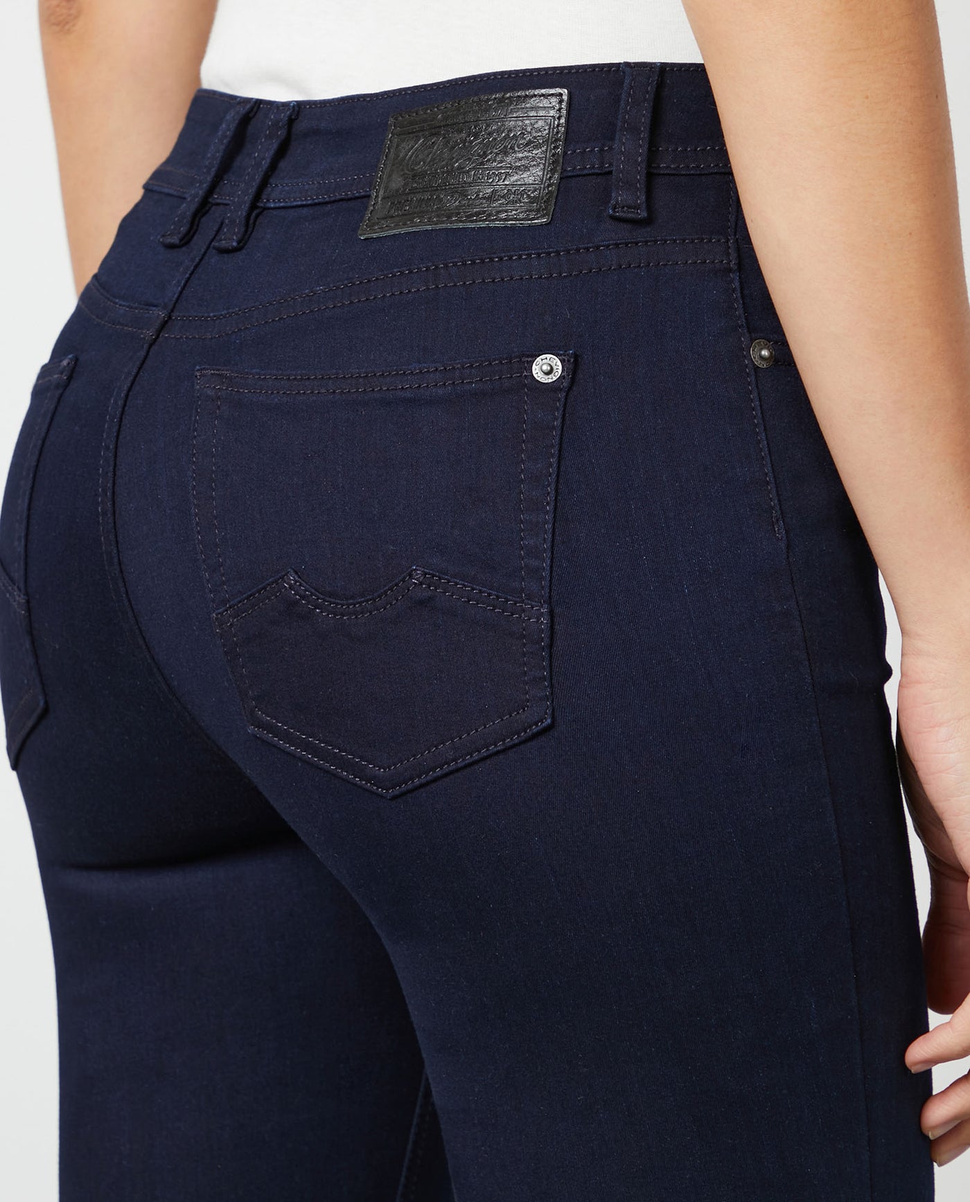 Women's Jean H Rise Jegging Blue Line - Blue 63_430E001_AZU194052_6