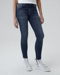 Women's High Rise Skinny Jeans - Blue