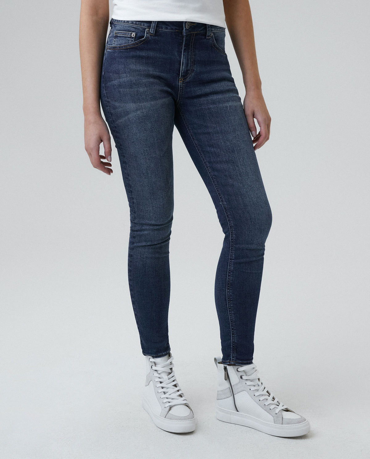 Women's High Rise Skinny Jeans - Blue 63_430E006_AZU184140_3