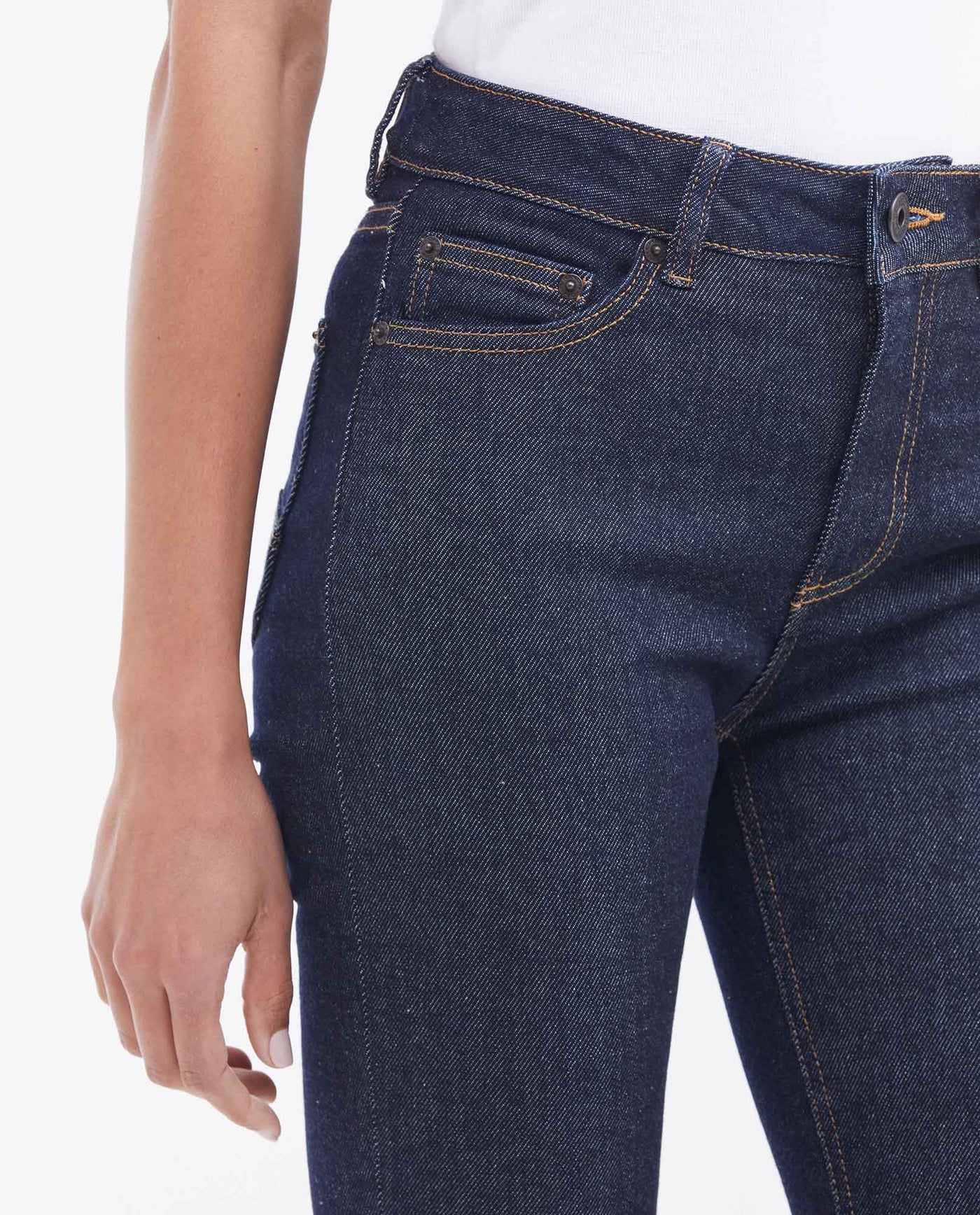 Women's Cosmo Jeans High-Rise Skinny Ultra Dark Recycled Blend - 3