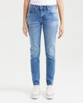 Women's Jeans Low Rise Skinny Bootcut - Mid Blue