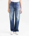Women's Jeans Relaxed Fit Low Rise Bootcut - Dark Blue