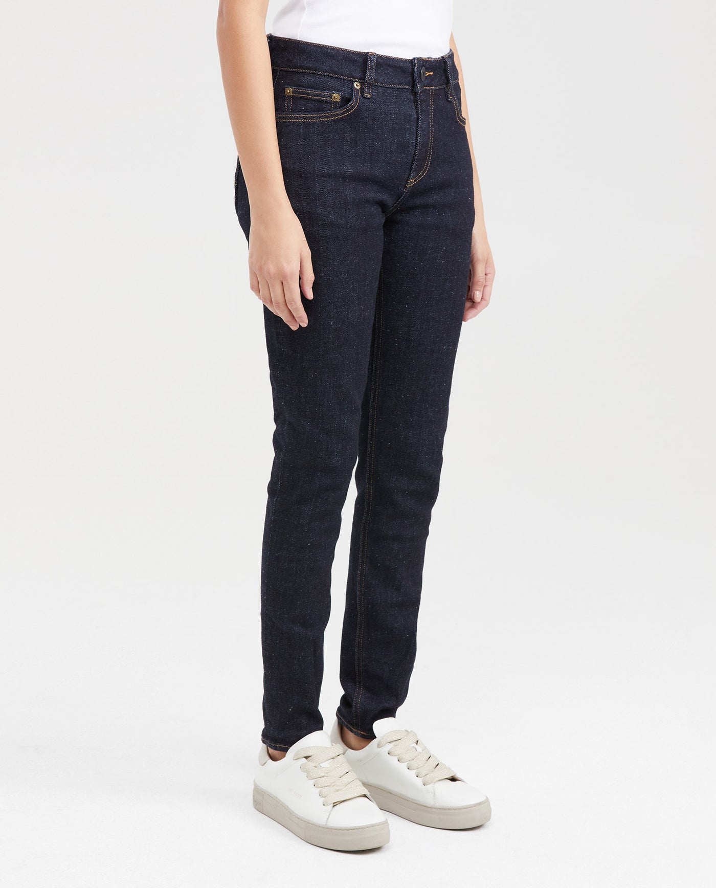 Women's Jeans, High Rise, Skinny Boot - Ultra Dark Blue 431G018 - 10