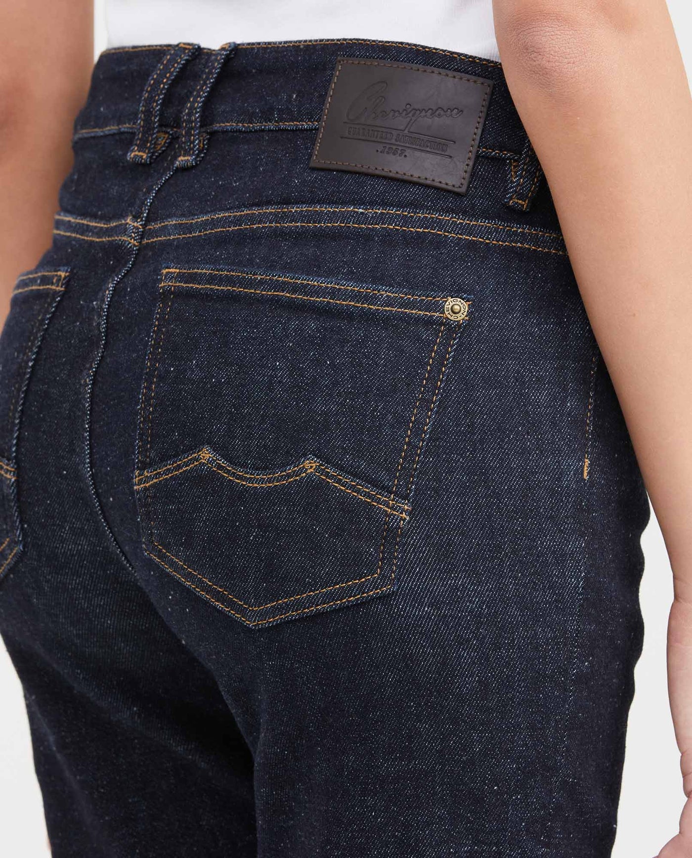 Women's Jeans, High Rise, Skinny Boot - Ultra Dark Blue 431G018 - 6