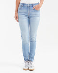 Women's Cosmo High Rise Skinny Jeans in Light Wash with Color Reserves and Recycled Fibers