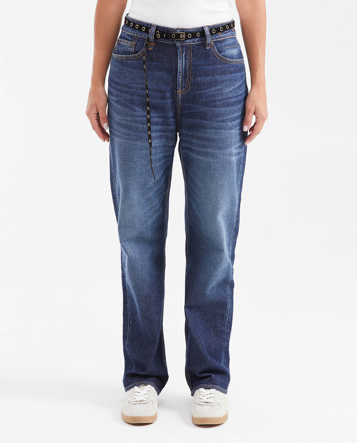 Women´s Boy Fit Jeans - Blue 63_432G024_AZU194052_0