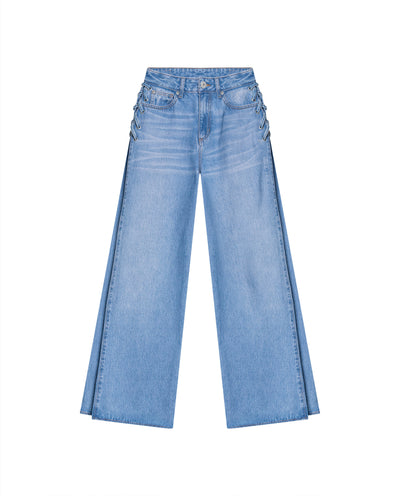 Women´s Wide Leg Jeans - Blue 63_432H025_AZU184140_4