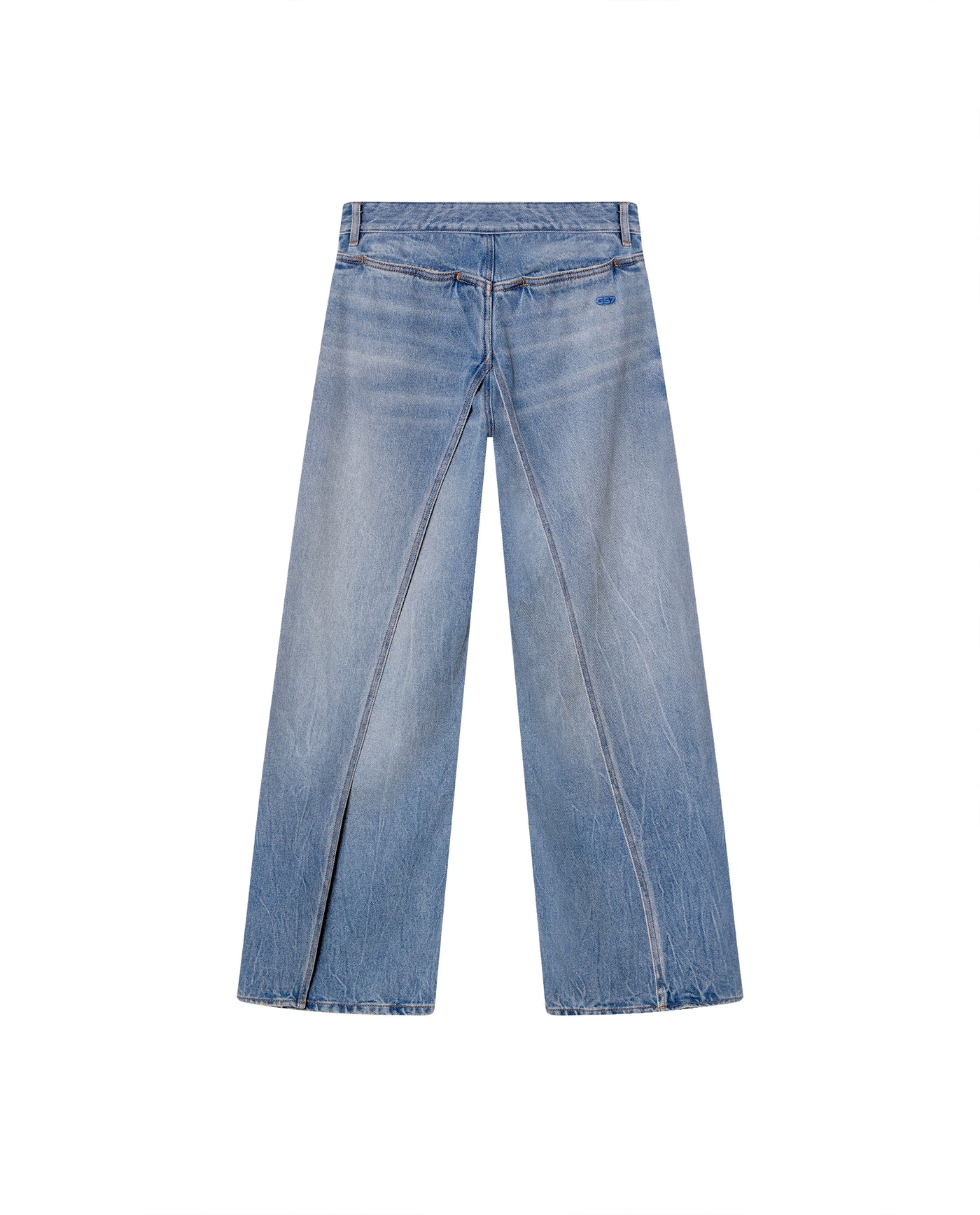Womens Wide Leg Jeans - Special Collection - Blue 63_432H201_AZU154020_8