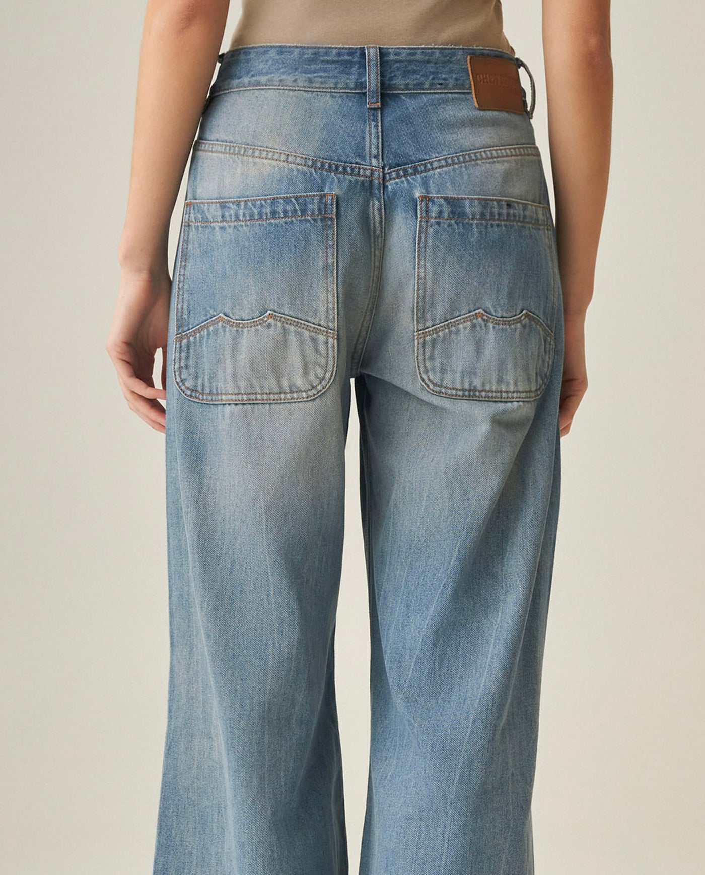 Women´s Heritage Wide Leg Jeans - Blue 63_432H454_AZU154020_7
