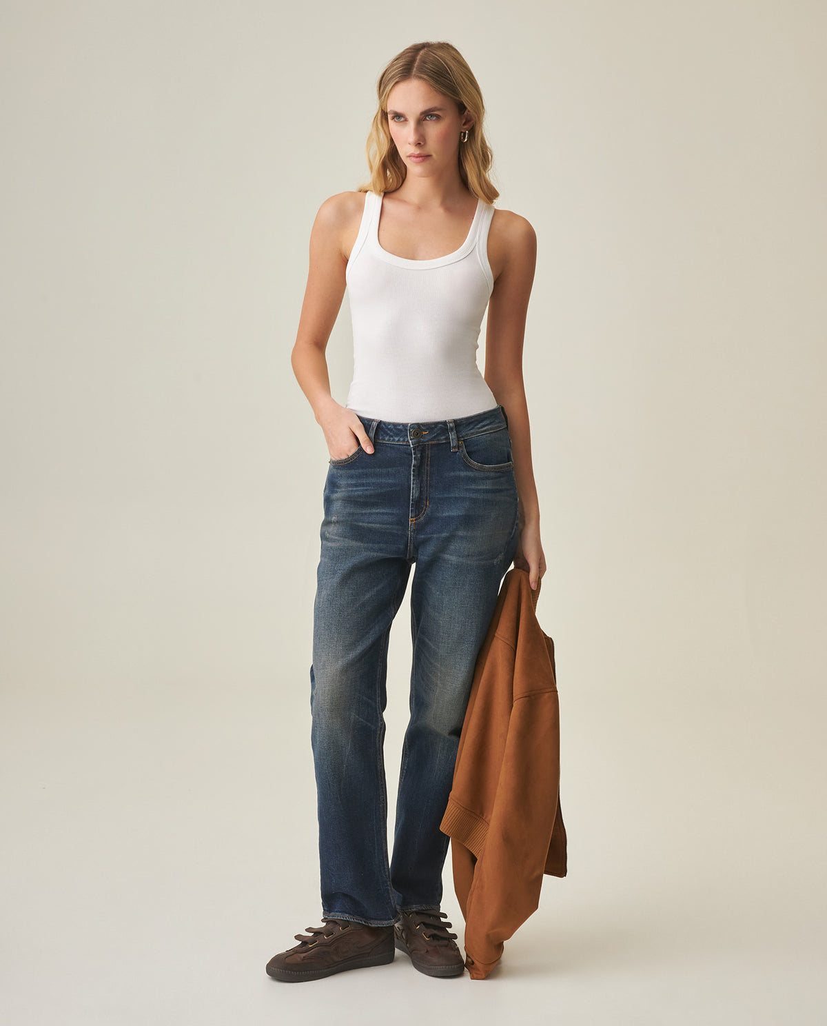 Women´s Boyfriend Bootcut Jean - Blue 63_434H001_AZU194052_3