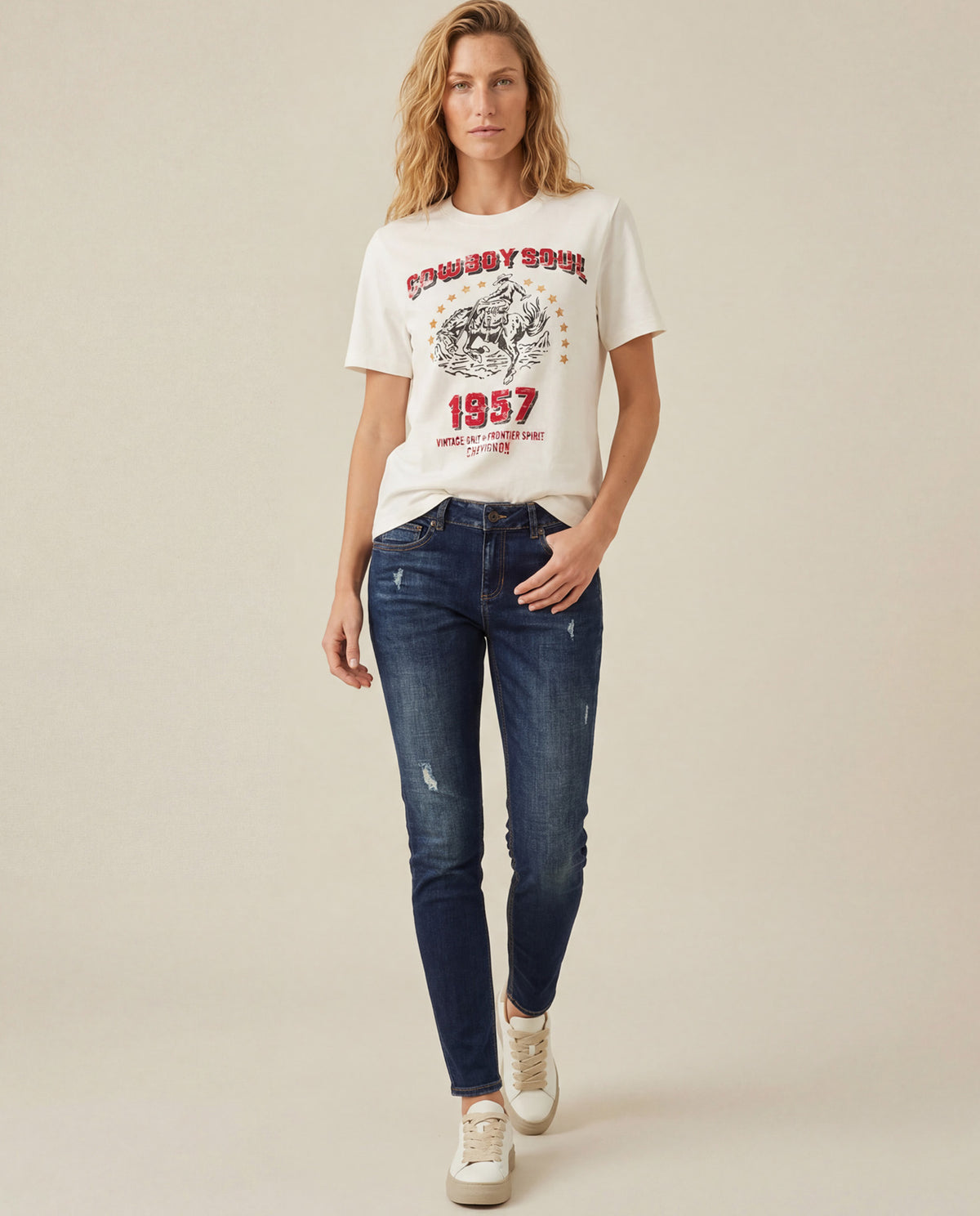 Women´s High-Rise Jeans - Blue 63_435G026_AZU194052_4