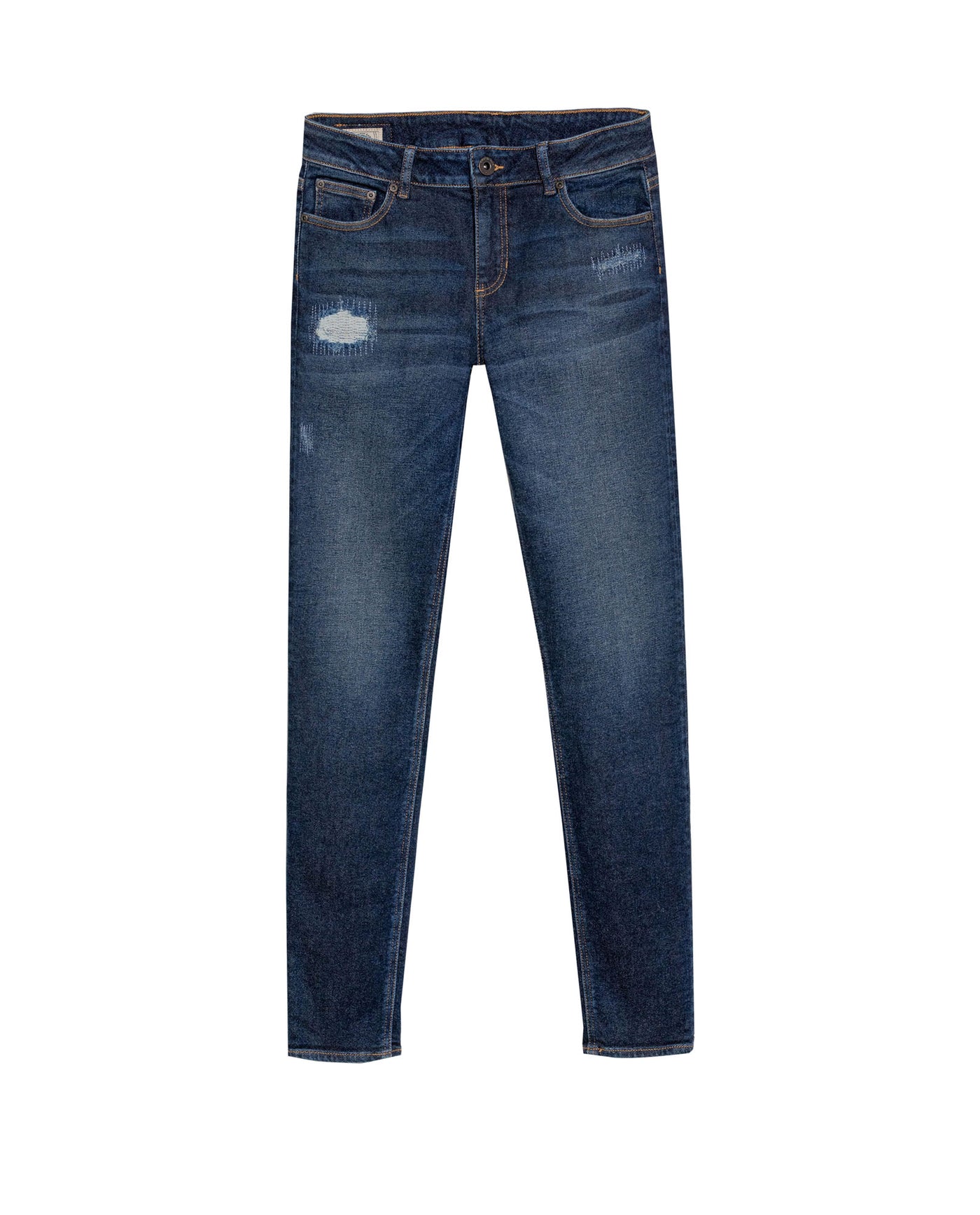 Women's Rusty Low Rise Dark Wash Jeans in Recycled Cotton Blend Waypoint 63_439G006_AZU194052_4