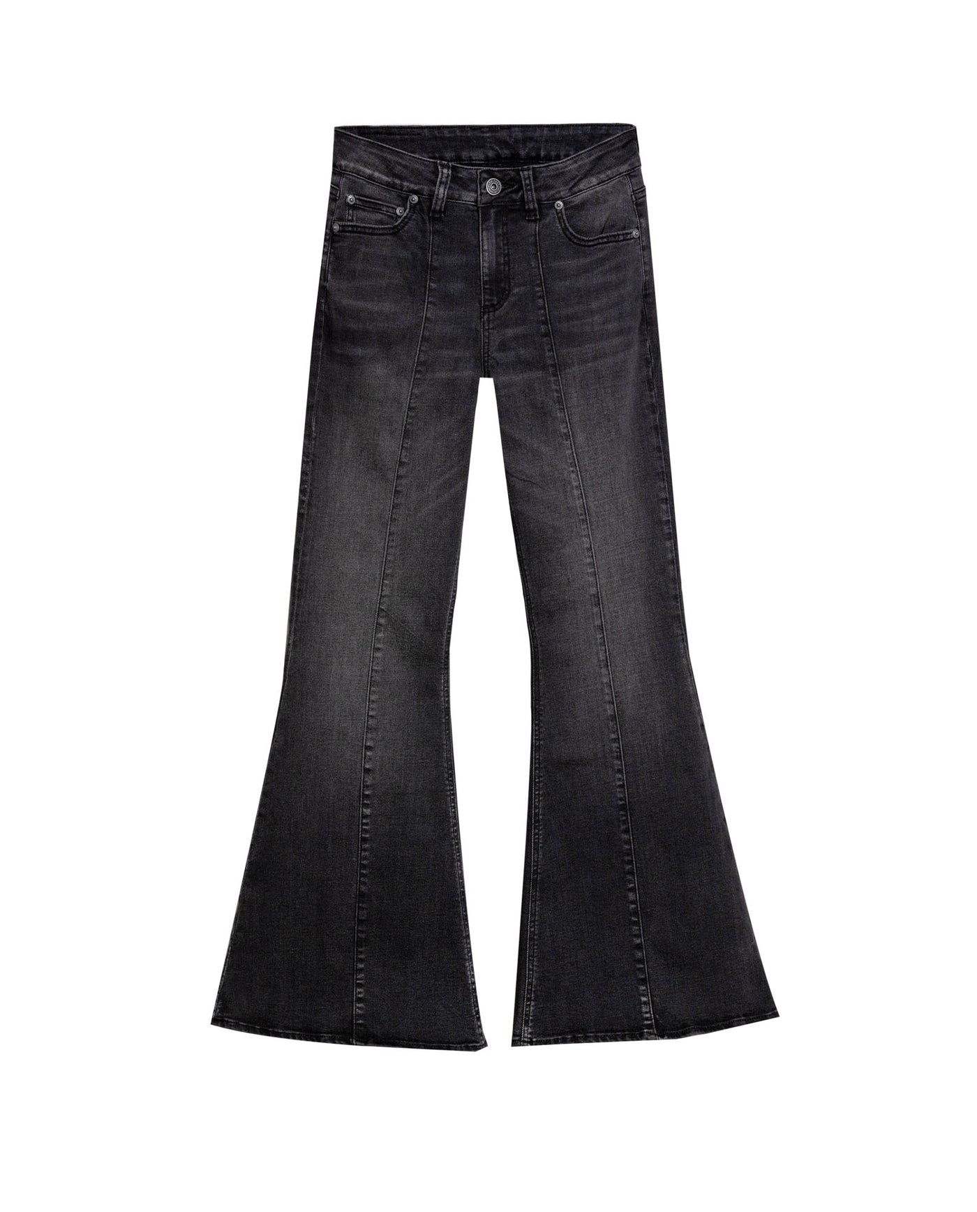 Women's Jeans High Rise - Black Wash 63_439G012_NEG194004_4