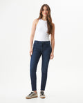Women's Cosmo High Rise Dark Wash Jeans in Tencel-Coolmax Blend Berth