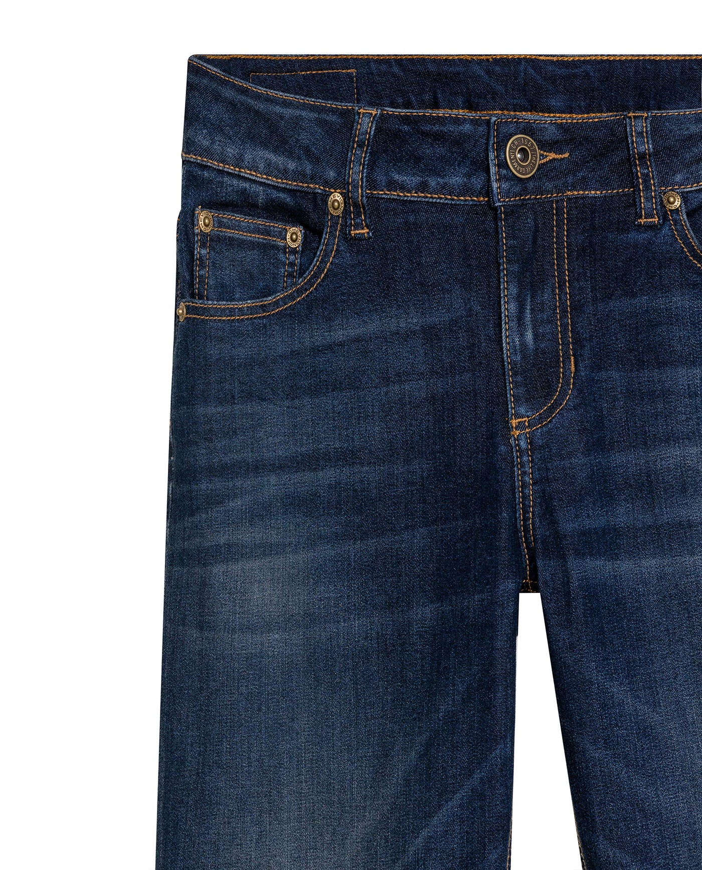 Jean Cosmo High Rise for Women - Blue 439G019 - 7