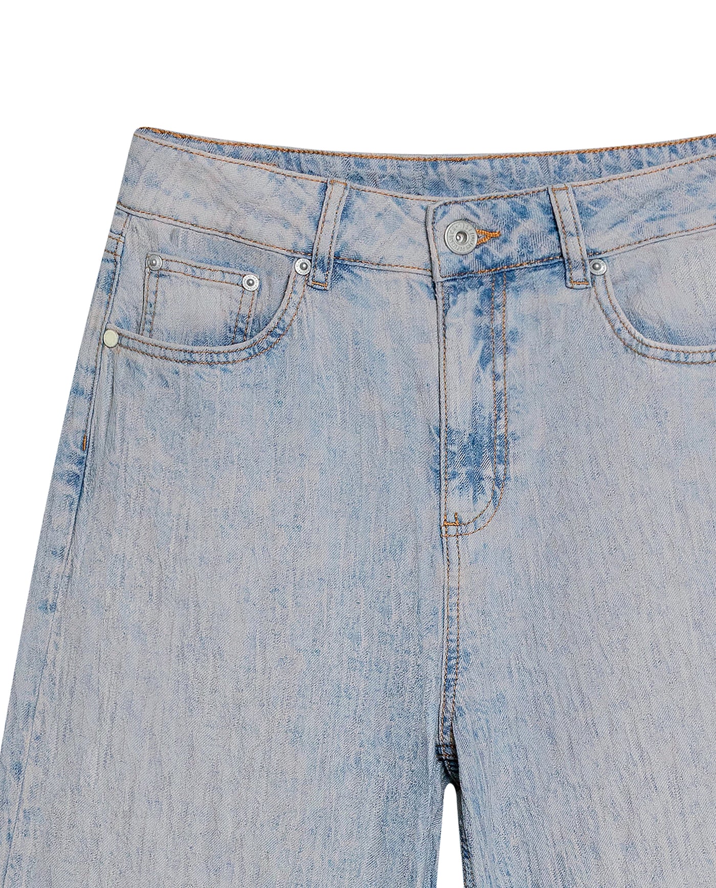 Women's Jeans, Special Fit Wide Leg - Blue 439G030 - 7
