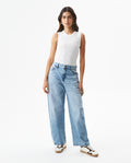 Women's Jeans Balloon Fit - Blue
