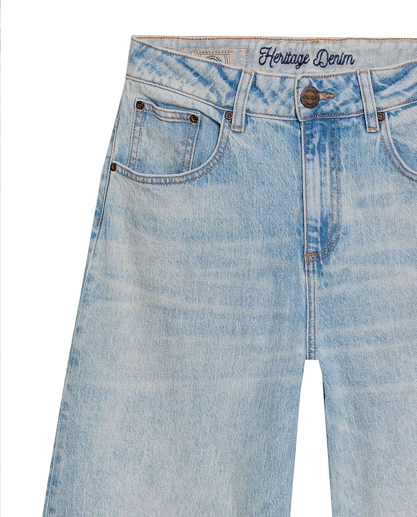 Jean Special Fit Heritage Wide Leg for Women - Blue 439G450 - 7