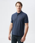 Muscle Polo Shirt Slim Fit - Blue