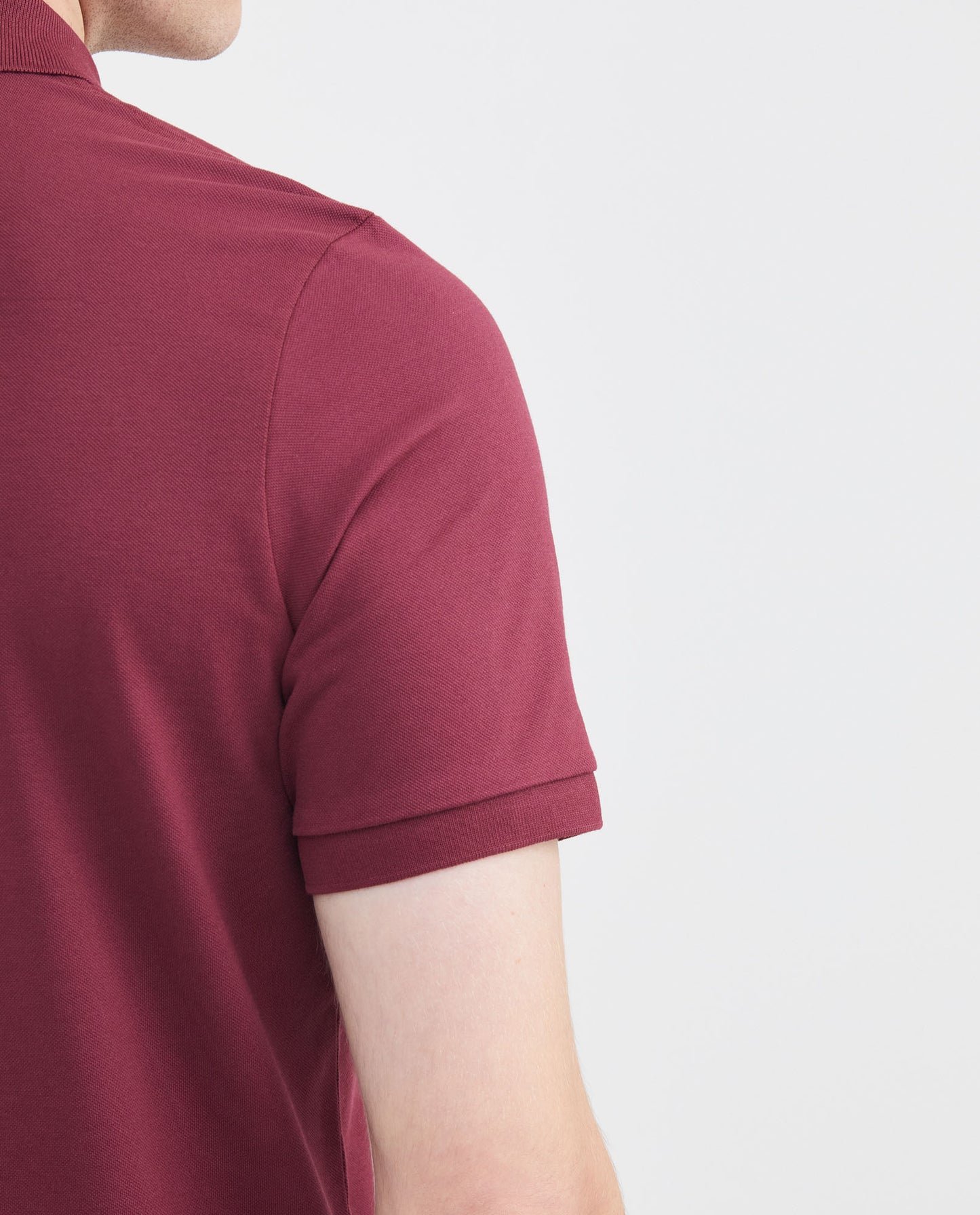 Men's Slim Fit Polo Shirt - Red - 6