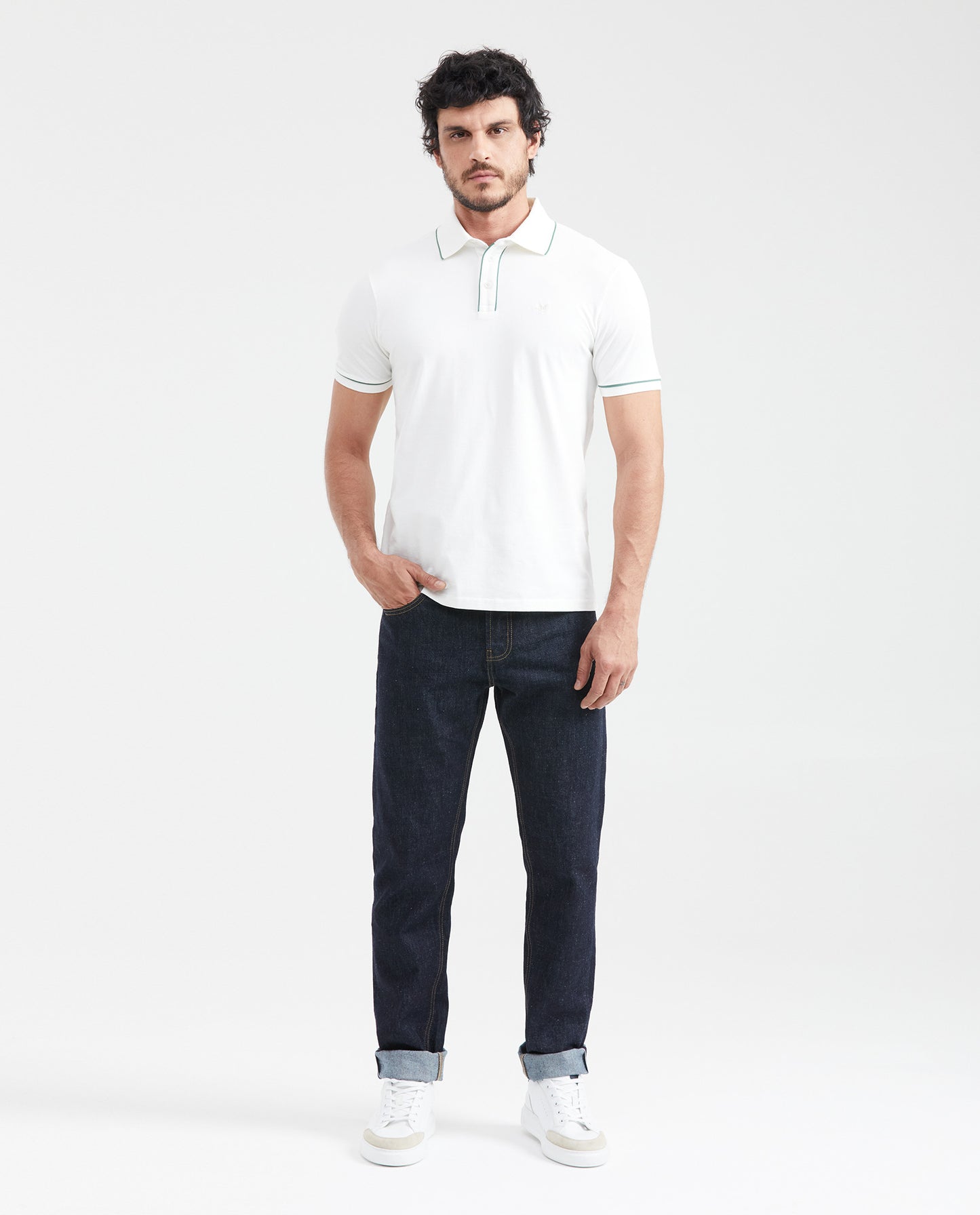 Men's Slim Fit Polo Shirt - Raw - 5