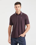Men's Classic Fit Polo Shirt - Purple