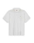 Men's Polo Shirt Classic Fit Short Sleeve Diagonal Piqué Cotton Polyester Embroidered Duck - Raw
