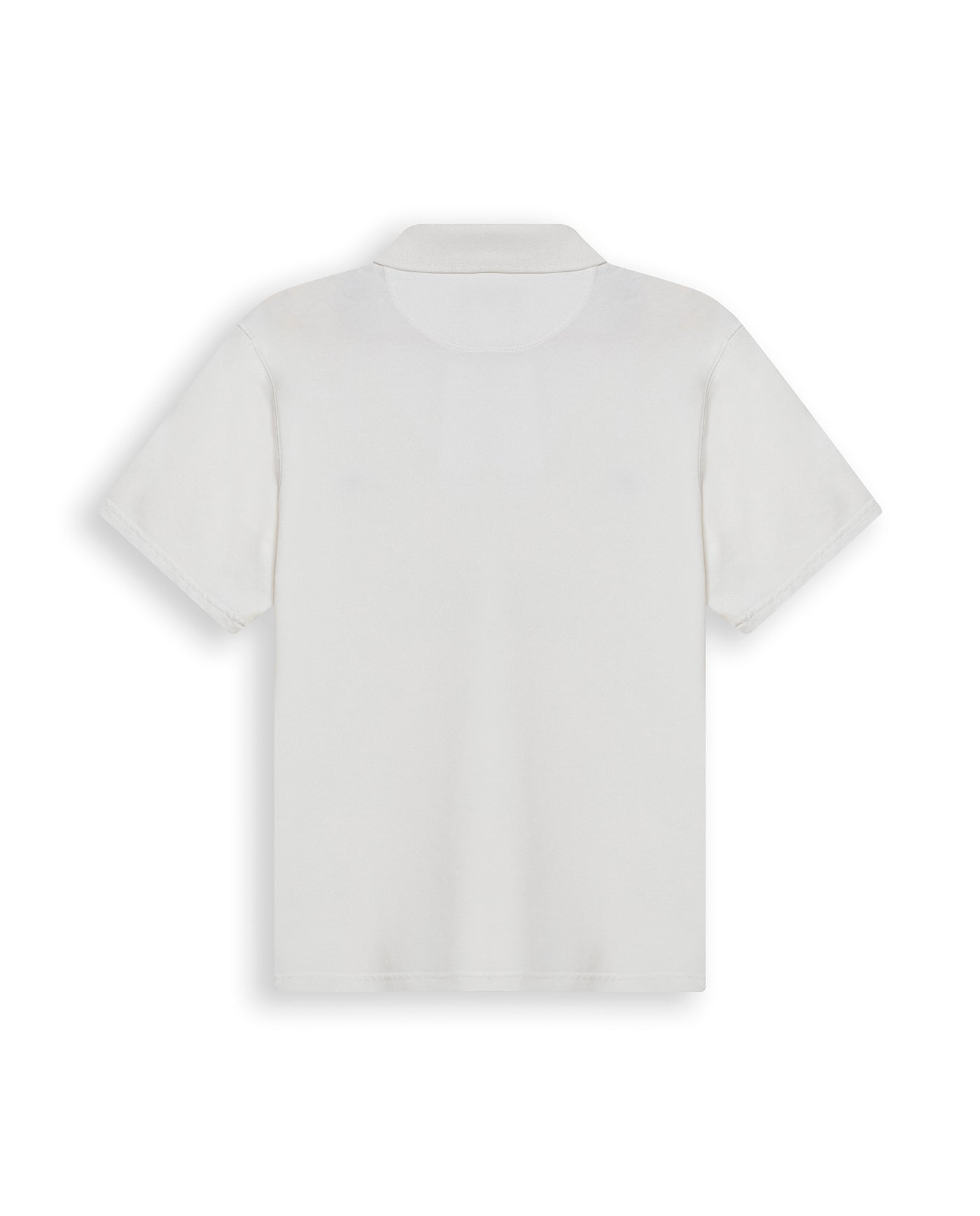 Mens Polo Shirt Classic Fit Short Sleeve Diagonal Piqué Cotton Polyester Embroidered Duck - Raw 63_601H014_CRU110606_5
