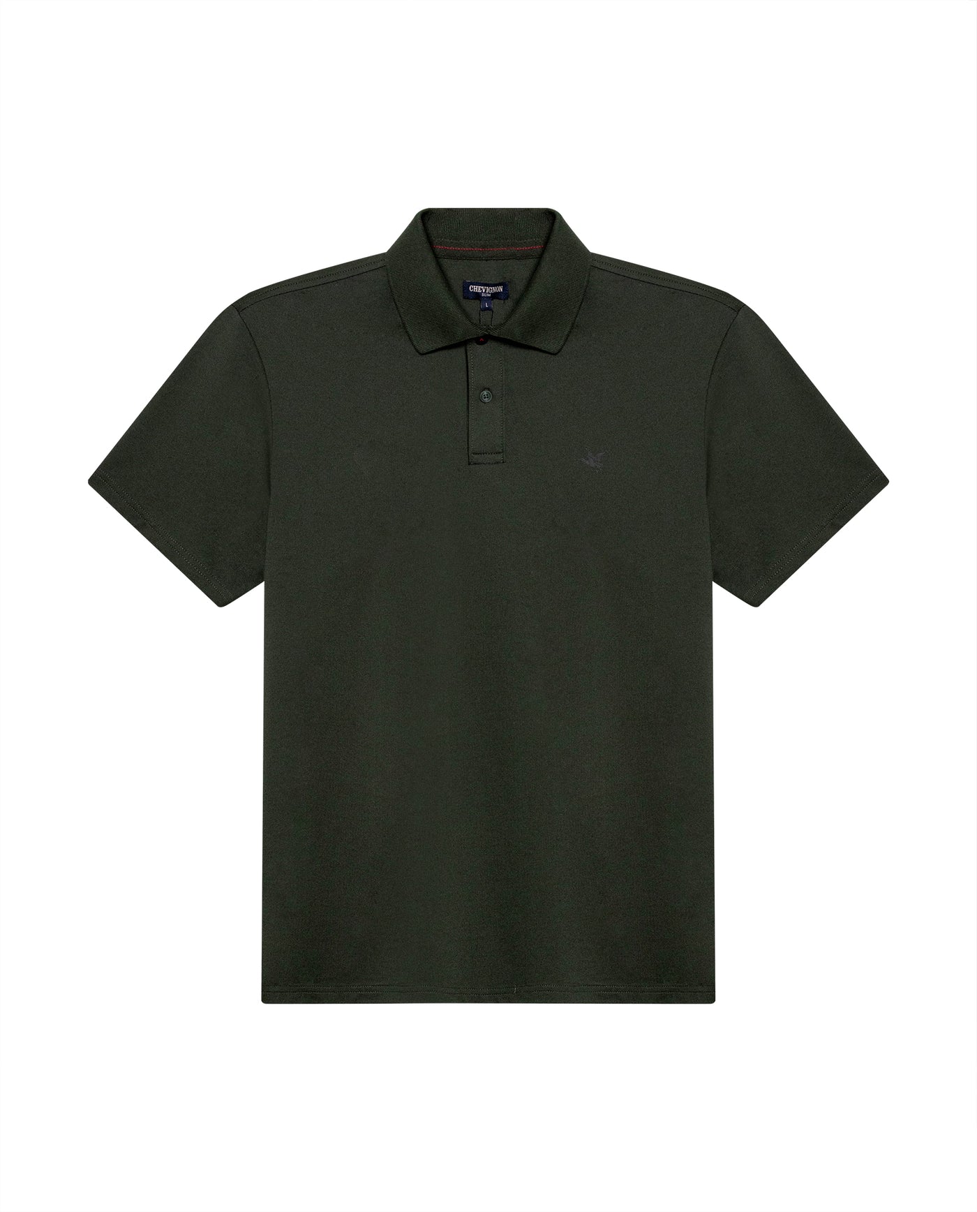 Mens Polo Shirt Slim Fit Short Sleeve Sanforized Cotton Polyester Elastane Premium Soft Hand - Green 63_601H025_VER190414_3