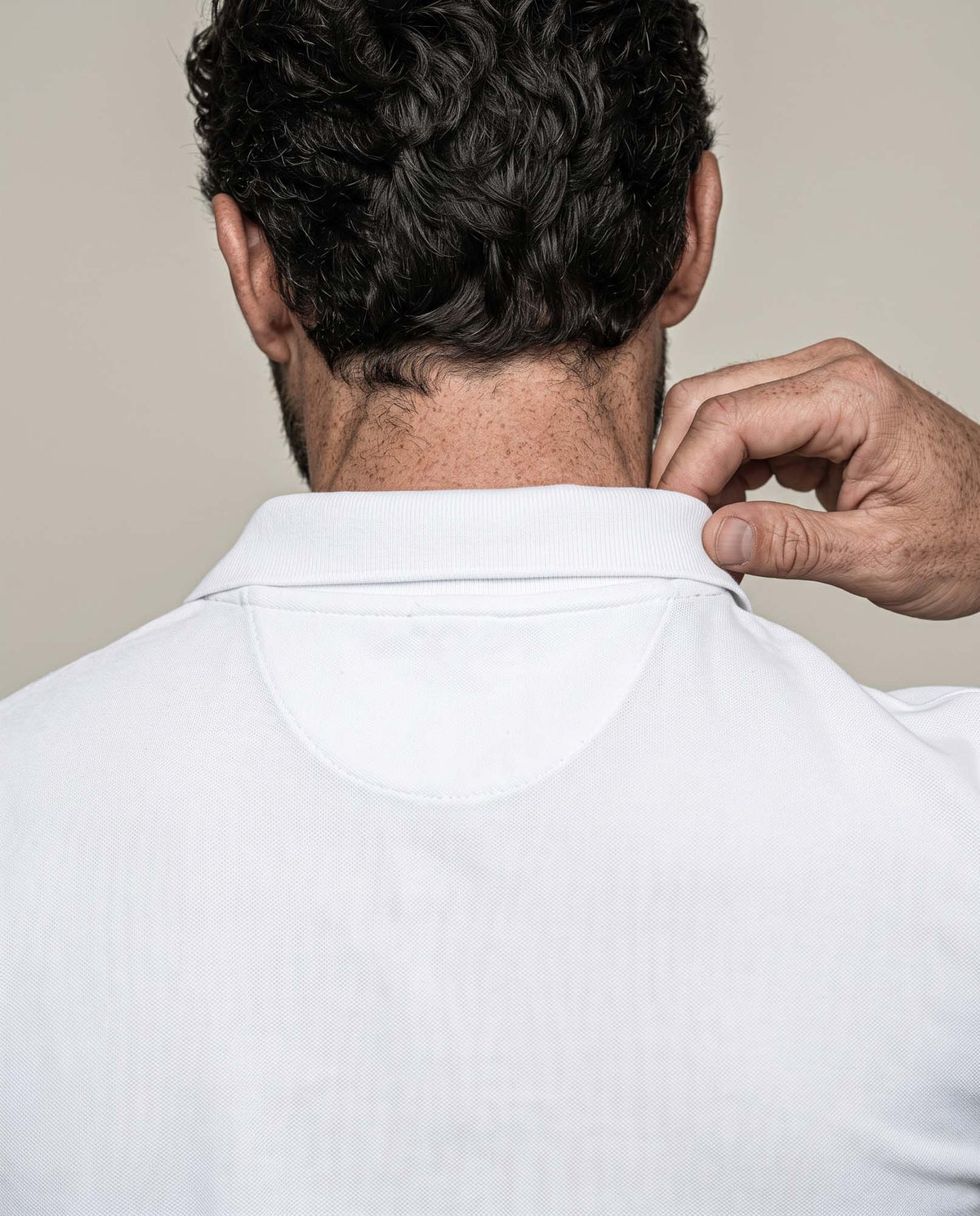 Men´s Classic Fit Polo - White 63_605H107_BLA110601_7