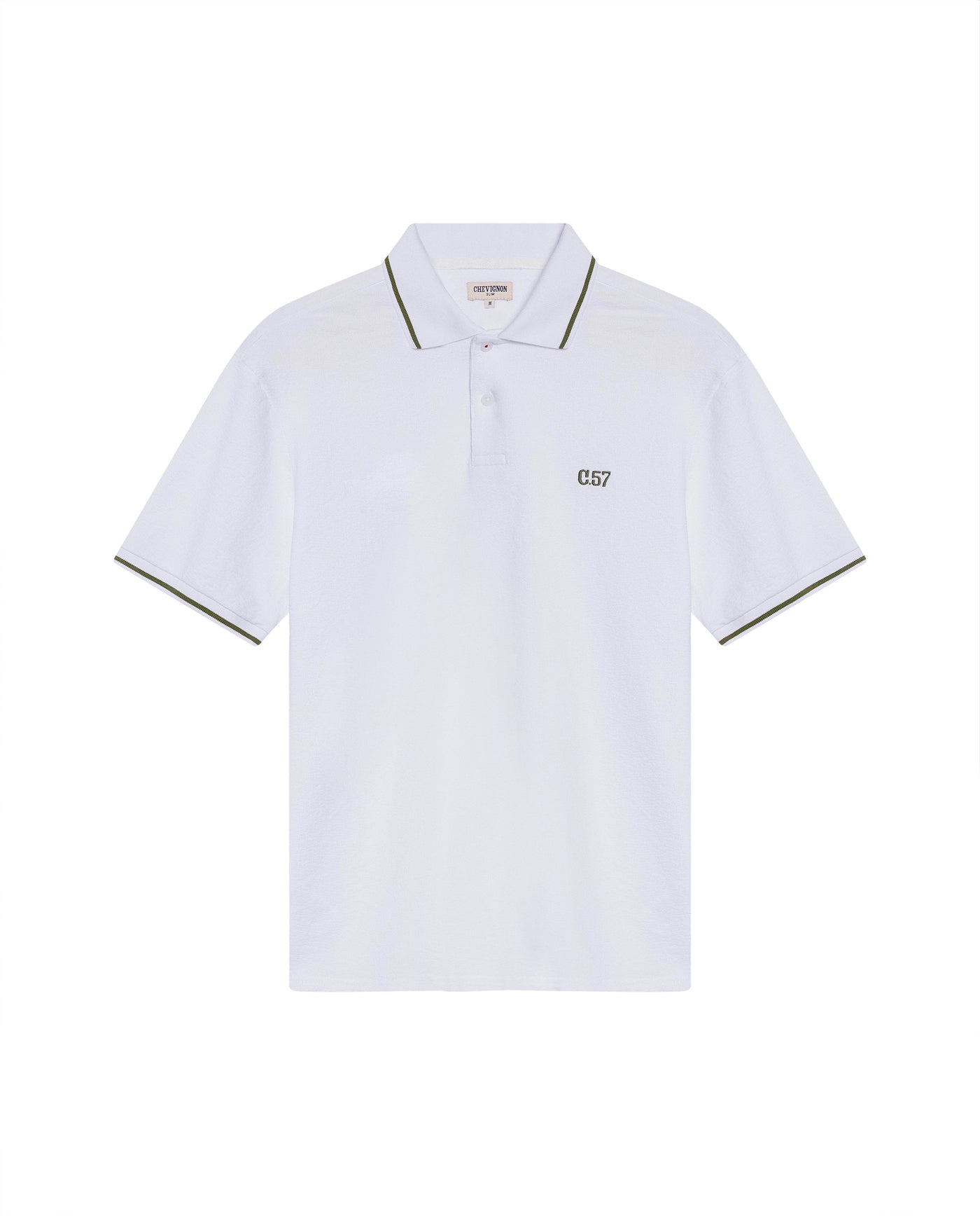 Men's Polo Shirt - White 609G005 - 2