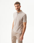 Men's Slim Fit Polo Shirt in Cotton Maritime