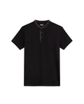 Men's Slim Fit Polo Shirt in Cotton Stretch Blend Coastline