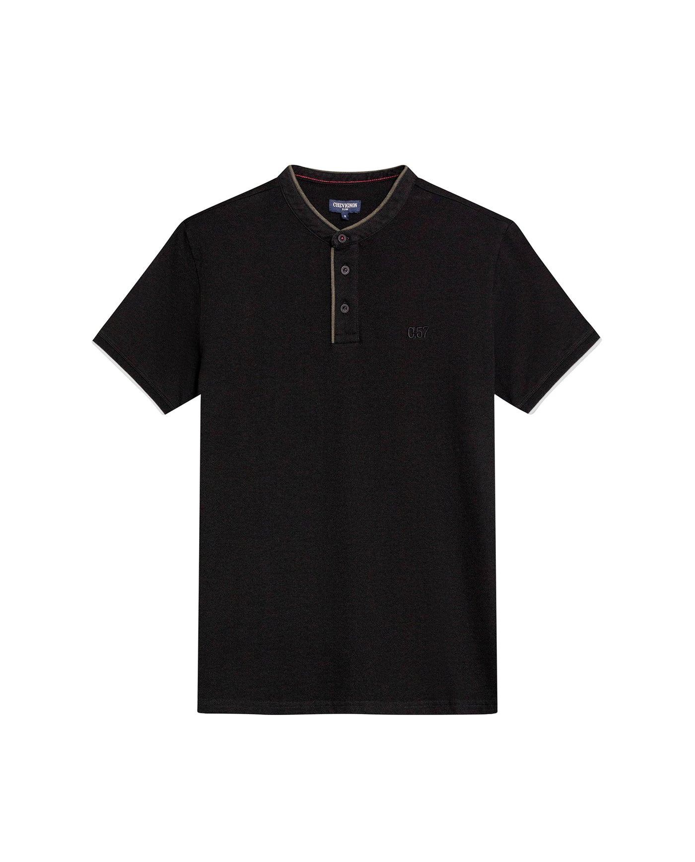 Men's Slim Fit Polo Shirt in Cotton Stretch Blend, Coastline 609G010 - 1