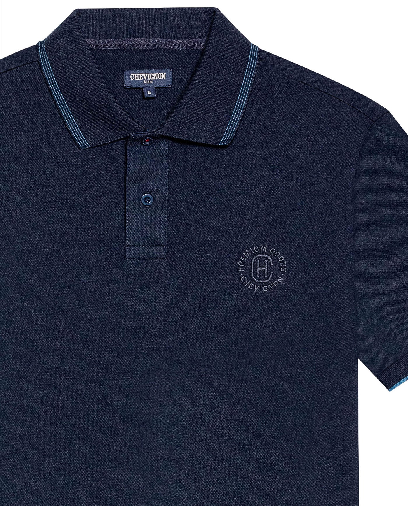 Men's Slim Fit Polo Shirt in Cotton Stretch Blend, Driftwood 609G011 - 7