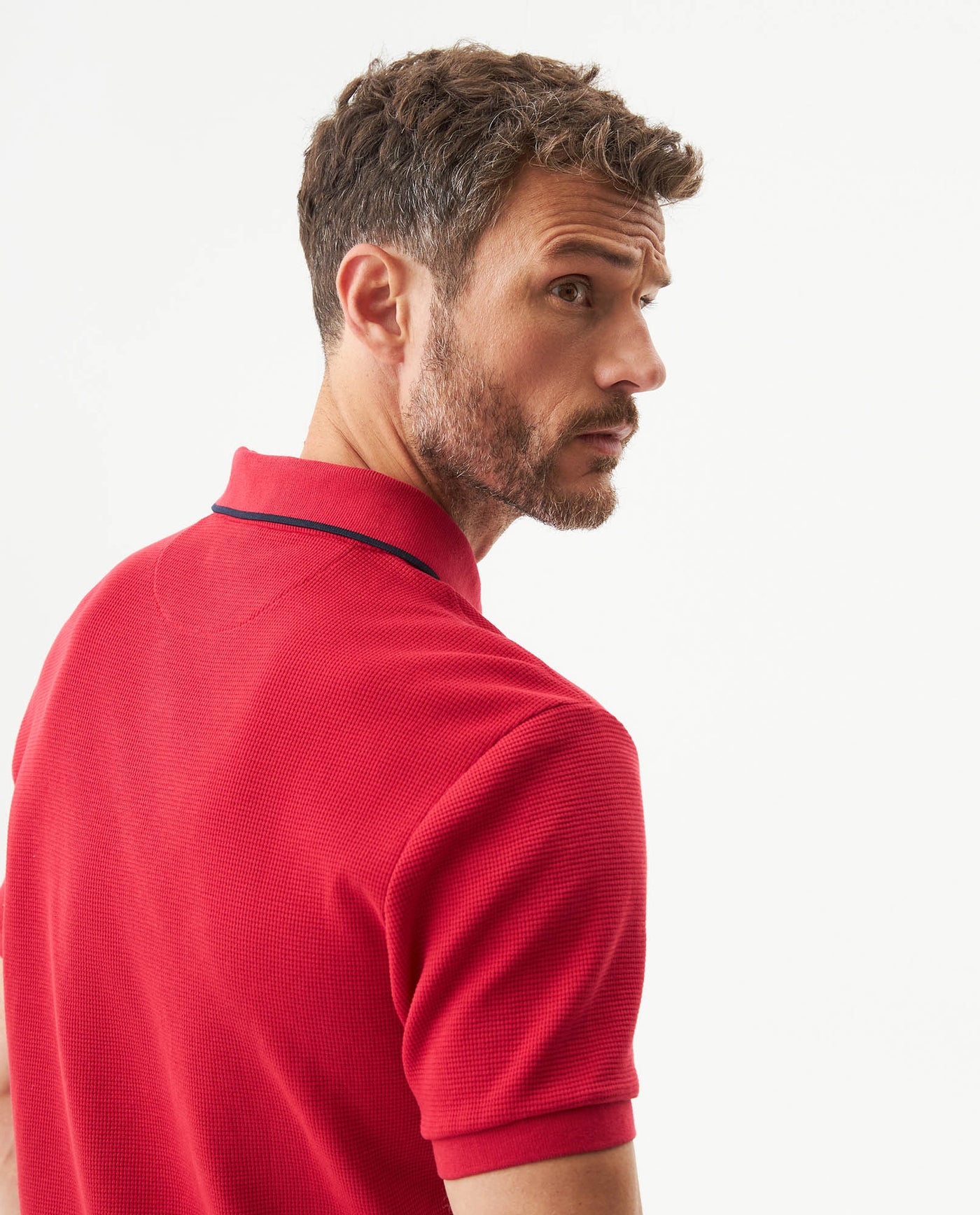 Men's Polo Shirt - Red 609G012 - 6